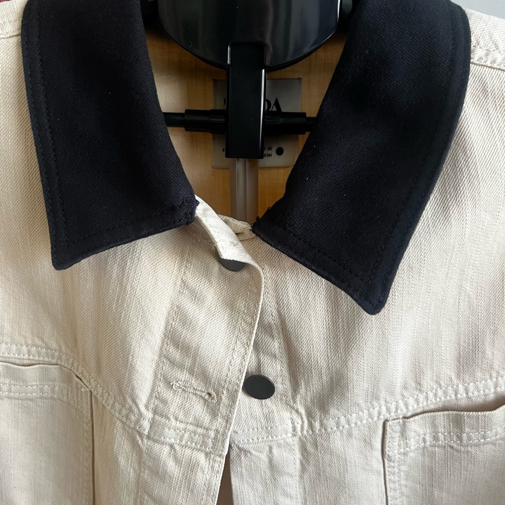 Zara 100% Cotton Barn Jacket - Picture 3 of 5